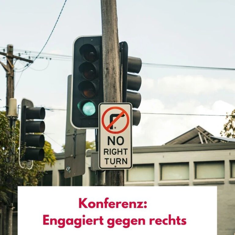 Konferenz und Engagement-Salon: Mutig und engagiert gegen Rechts